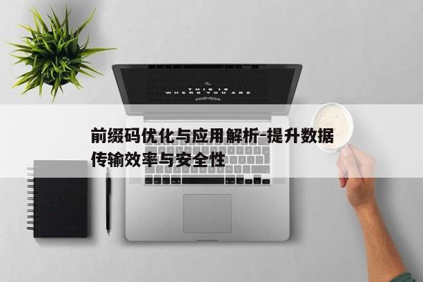 前缀码优化与应用解析-提升数据传输效率与安全性