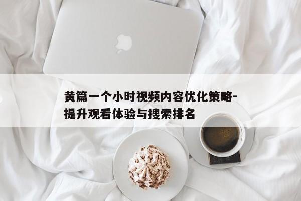 黄篇一个小时视频内容优化策略-提升观看体验与搜索排名