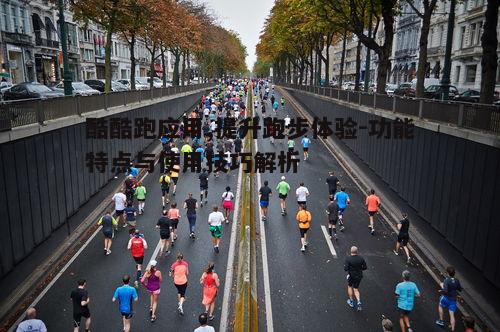 一、酷酷跑的功能特点