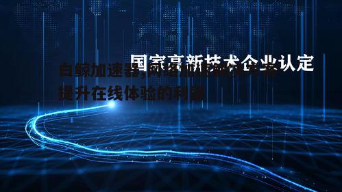 一、白鲸加速器的工作原理