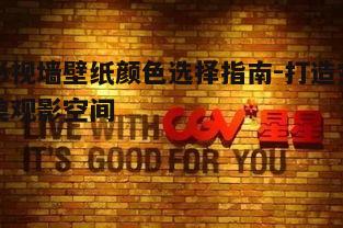 一、了解你的观影环境