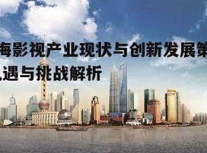 五、上海影视产业的国际化发展