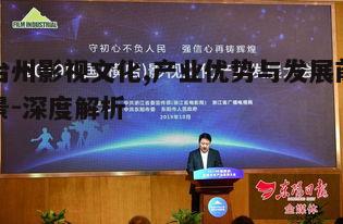 三、台州影视文化产业的多元发展