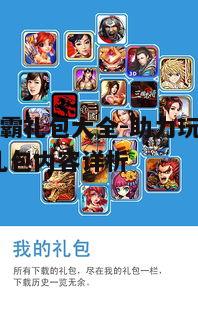 一、礼包种类及获取方式