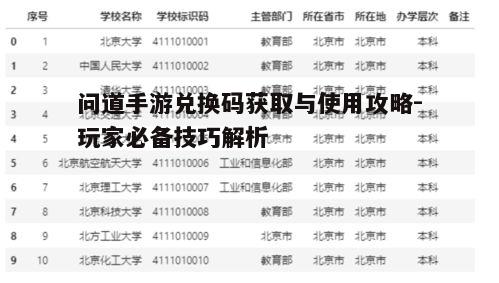 一、兑换码的获取途径