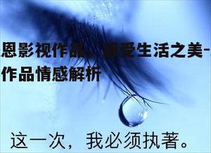 四、感恩影视作品带来的欢笑与泪水
