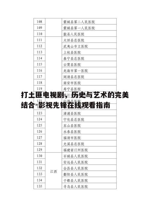 二、经典打土匪电视剧推荐