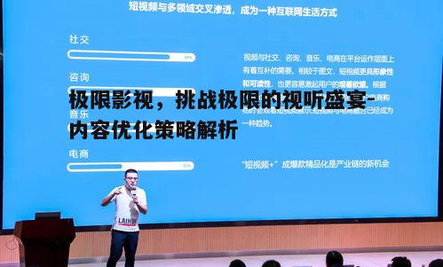 五、极限影视的推广与营销