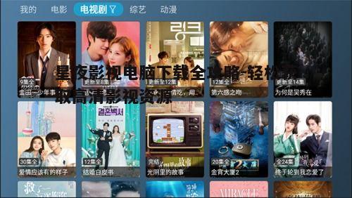 三、星夜影视搜索与下载影视资源