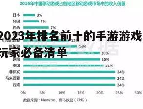 一、手游市场概述