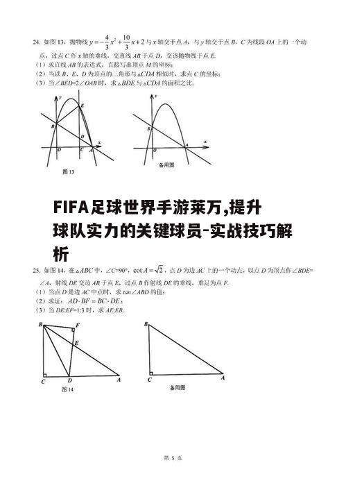 一、莱万的特性分析