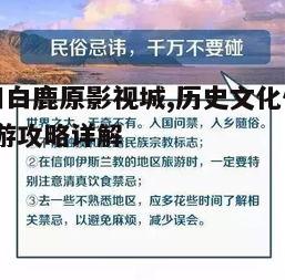 五、旅游攻略与建议