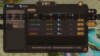 一、猫手游交易市场概述