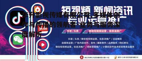 二、华升影视传媒的业务范围