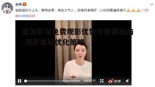 四、夏沫影视免费观影与网络安全