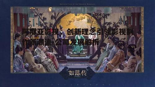 三、阿那亚影视的代表作品分析