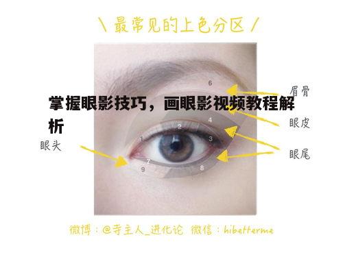 一、眼影的基础知识