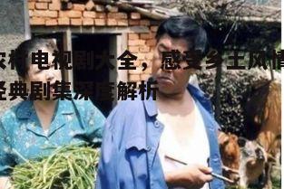 四、农村电视剧中的角色塑造